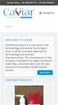 Mobile Screenshot of caviarderma.com